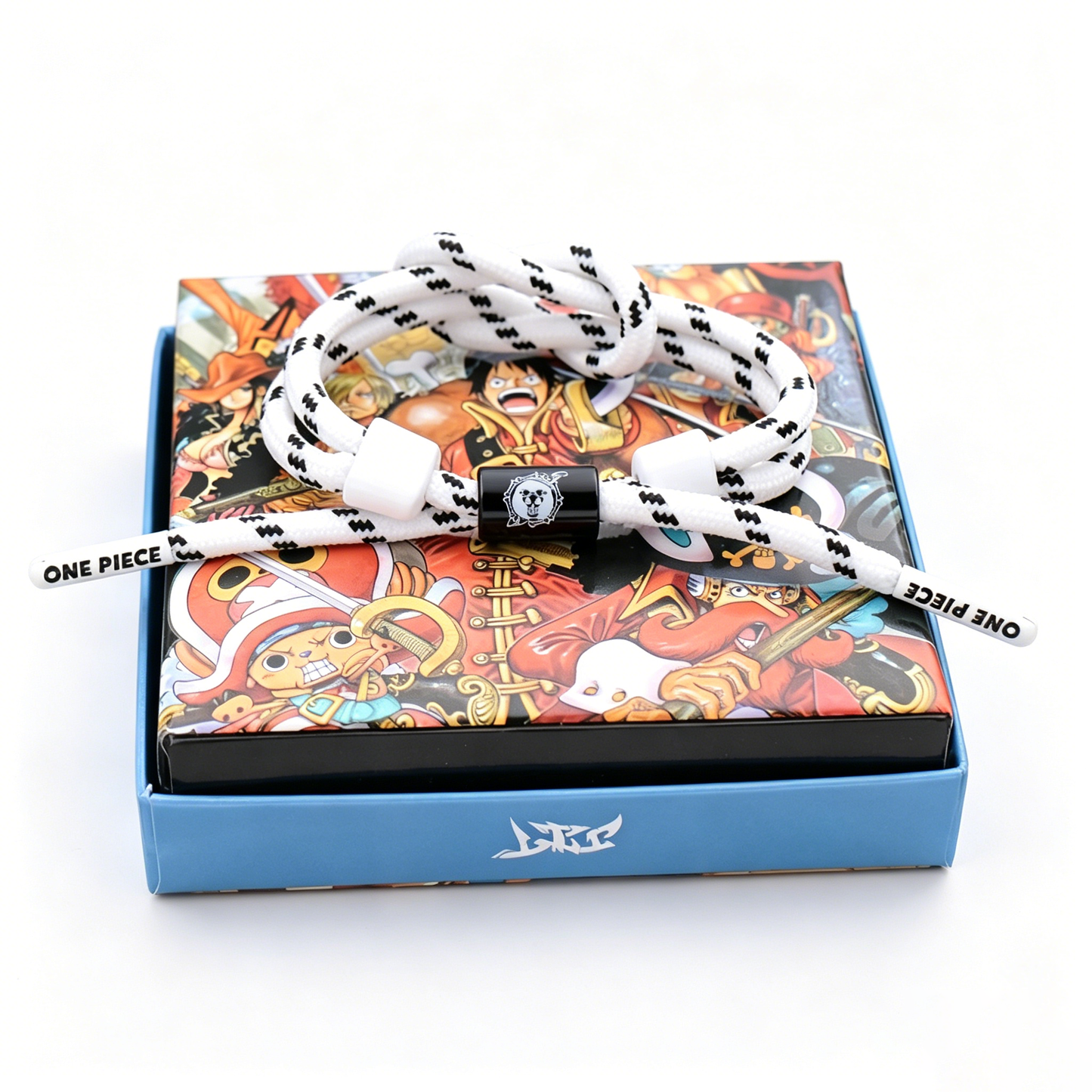 One Piece Anime Braided Bracelet - Adjustable Themed Rope Wristband for Fans