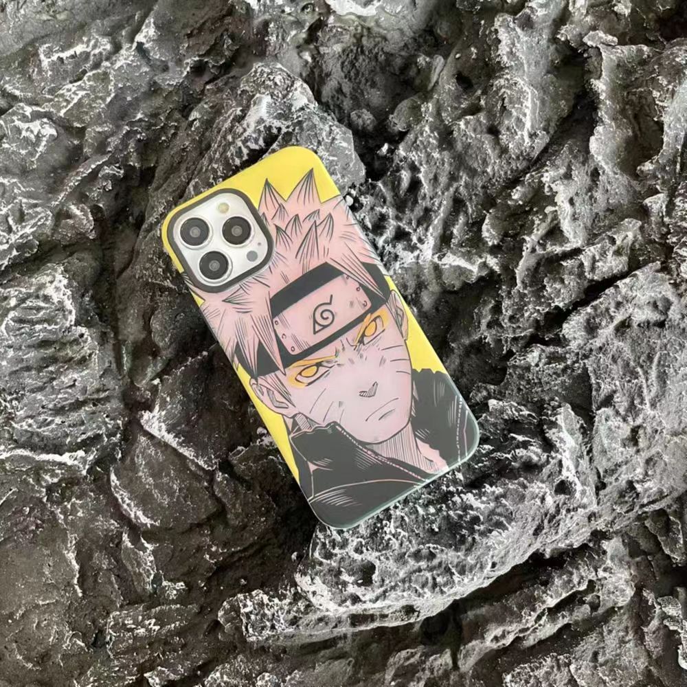 Pain/Uzumaki/Kakashi Vynikající silikonové antikolizní pouzdro Trend Silicone Apple