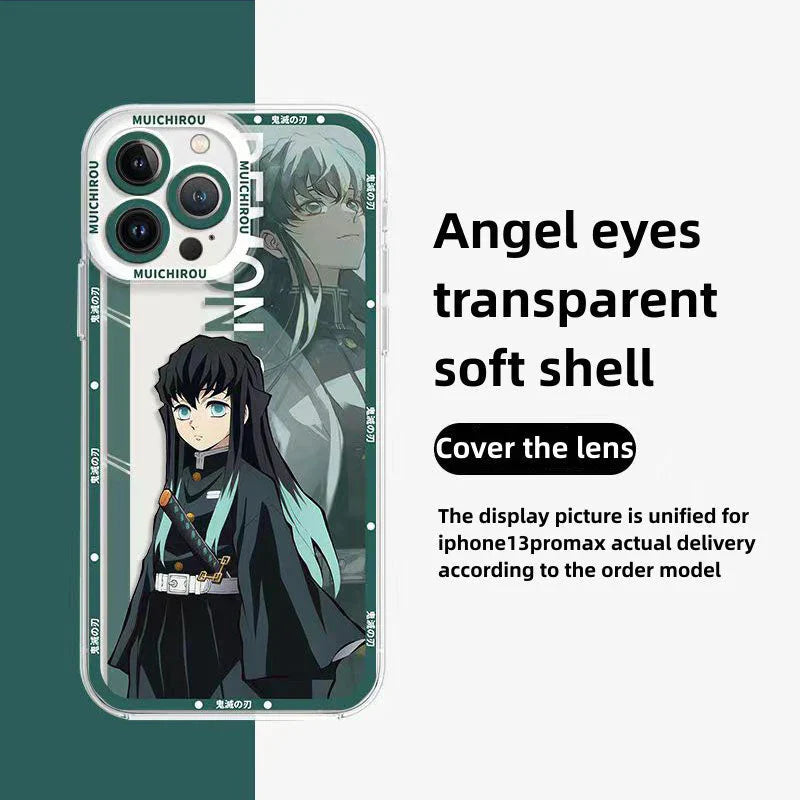 Tanjirou/Nezuko iPhone, Android pouzdro na telefon Apple Refined Trend silikonové antikolizní pouzdro na telefon