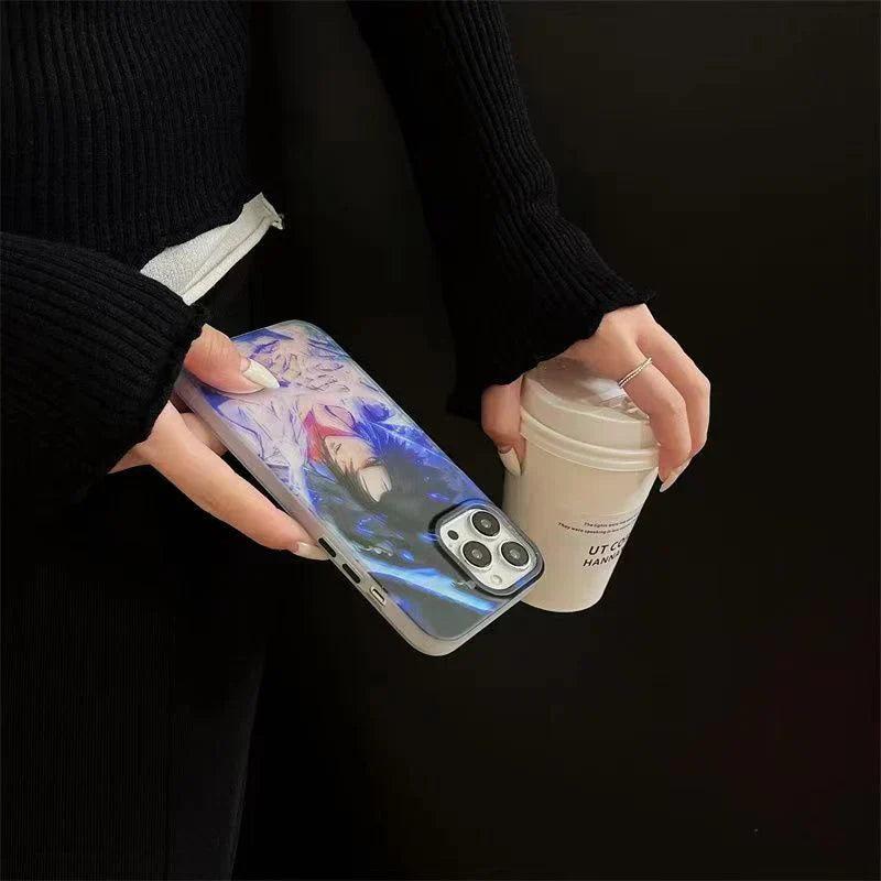 Sasuke/Uzimaki Apple – coque de téléphone Anti-collision en Silicone, tendance exquise