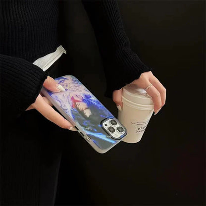 Sasuke/Uzimaki Apple – coque de téléphone Anti-collision en Silicone, tendance exquise
