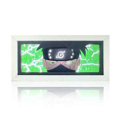 Sasuke/Kakashi/Obito/Itachi 3D Paper Sculpture Night Light - Rozsviťte svět anime!