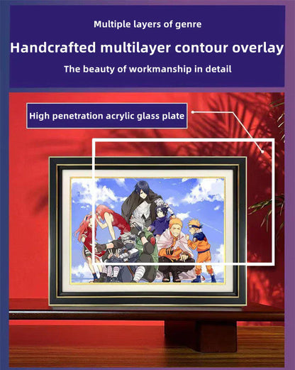 Dainanahan وسيم الكرتون الحرف اليدوية الرسم 3D