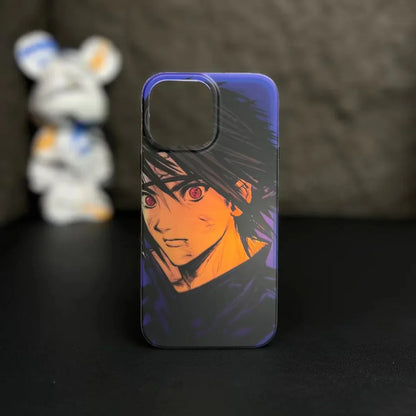 Sasuke/ itachi Apple rafinovaný trendový silikonový antikolizní obal na telefon