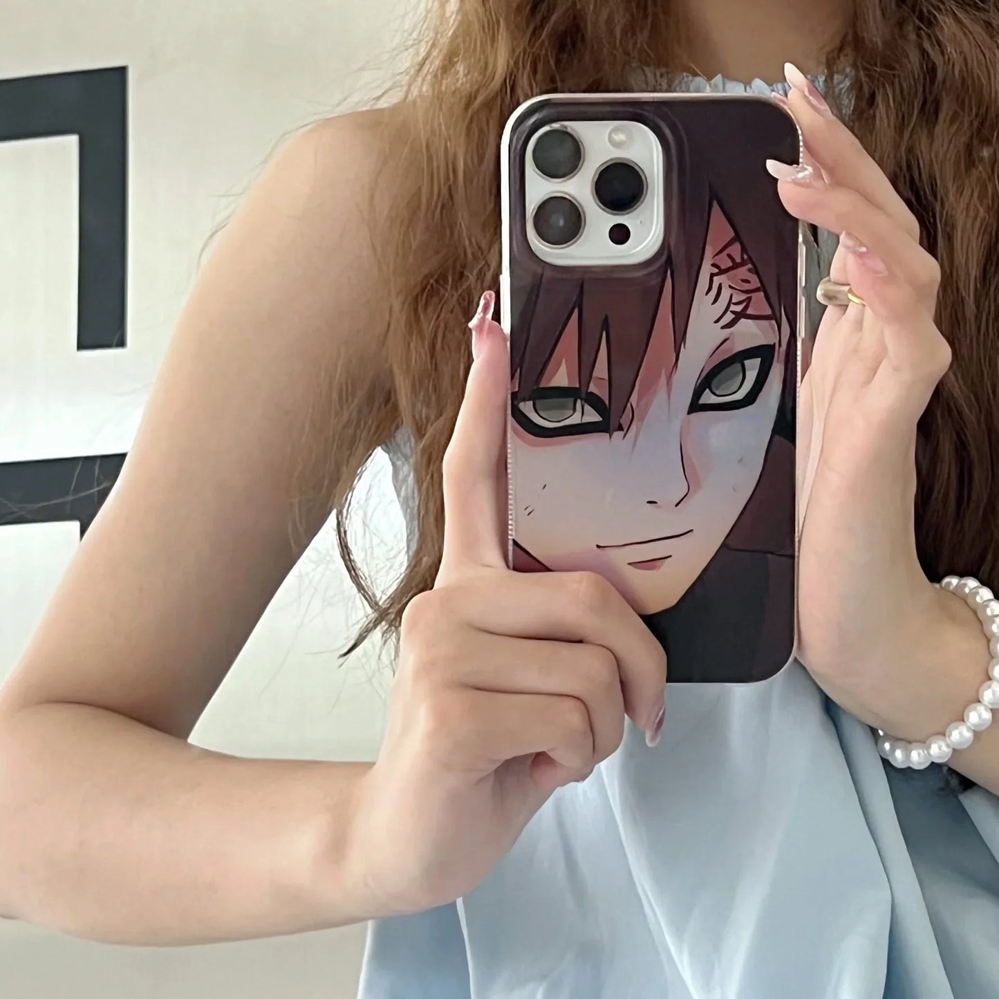 Itachi/Gaara Apple exquisite Trend Silicone Anti-collision phone case