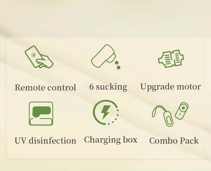 Portable Silicone Massager Set with APP Remote Control, Rechargeable Storage Case with UV Sanitizing Function, Multi Vibration Modes Personal Relax Kit