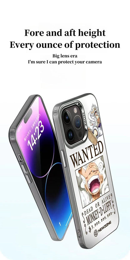 Luffy/Zoro silikonové pouzdro na iPhone odolné proti nárazu