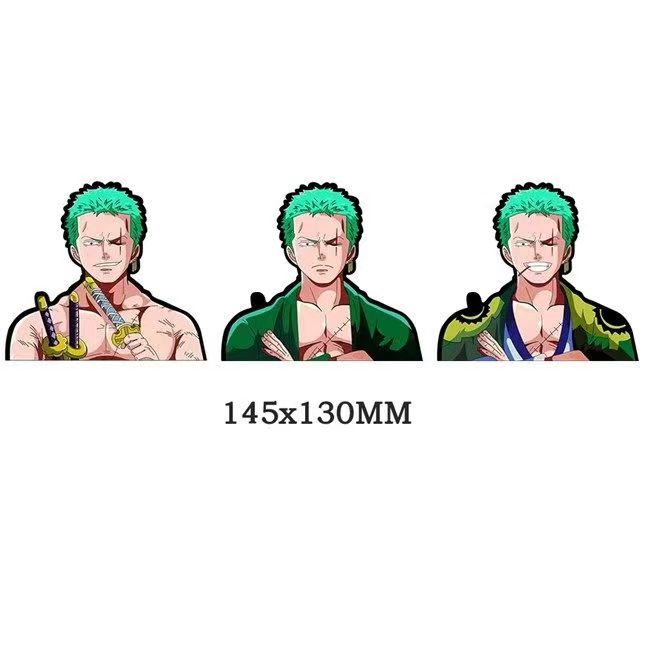 Luffy/Zoro/Nami 3D gradienttitarrat