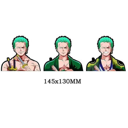 Luffy/Zoro/Nami 3D gradienttitarrat