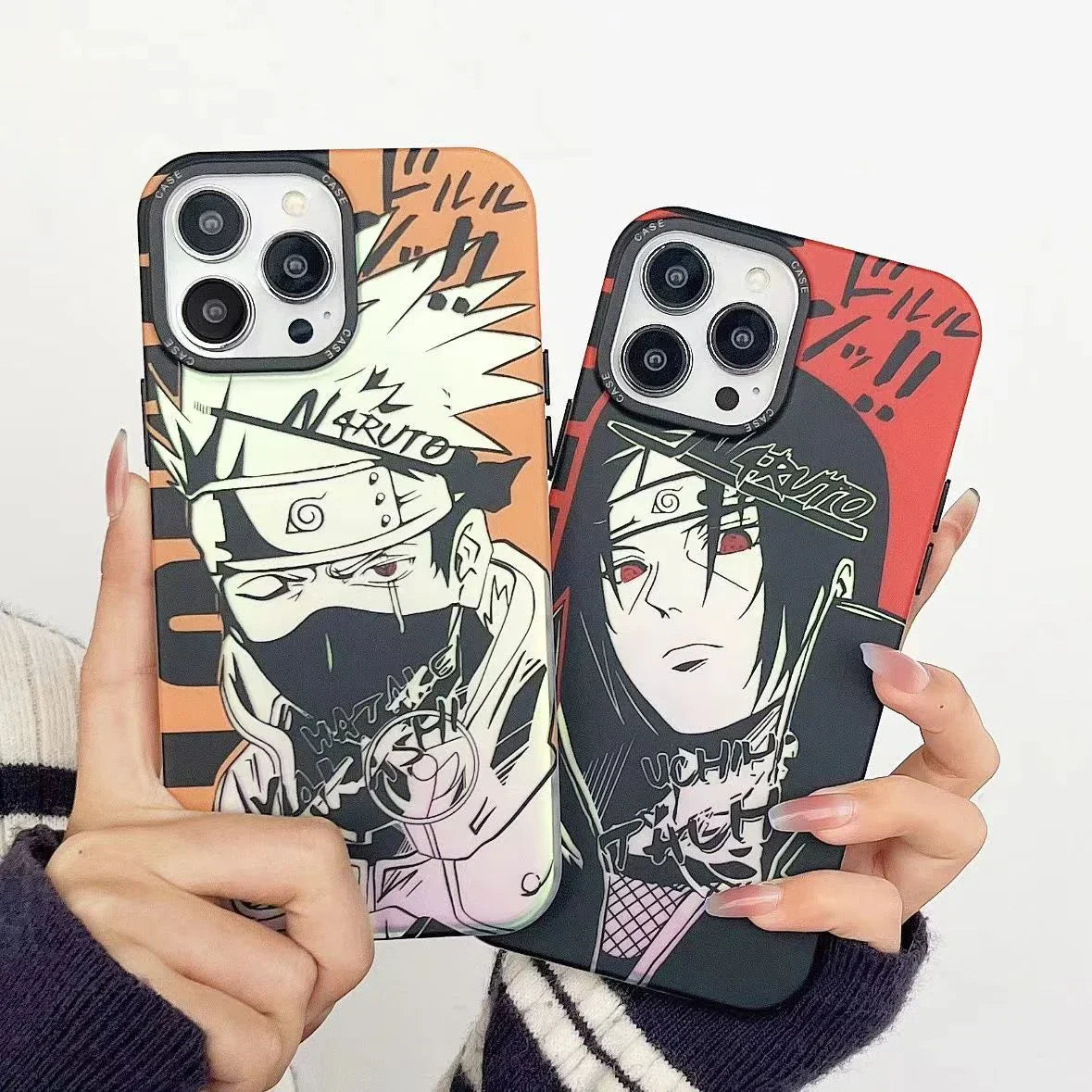 Itachi/Kakashi Apple vynikající silikonové antikolizní pouzdro Trend Silicone