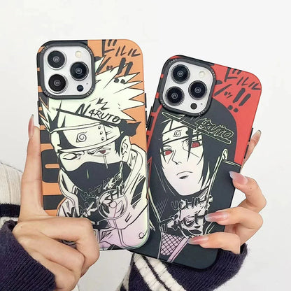 Itachi/Kakashi Apple vynikající silikonové antikolizní pouzdro Trend Silicone