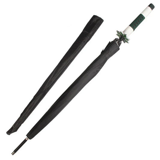 Tanjirou Cool semiautomatisk paraply og en paraply der kan foldes