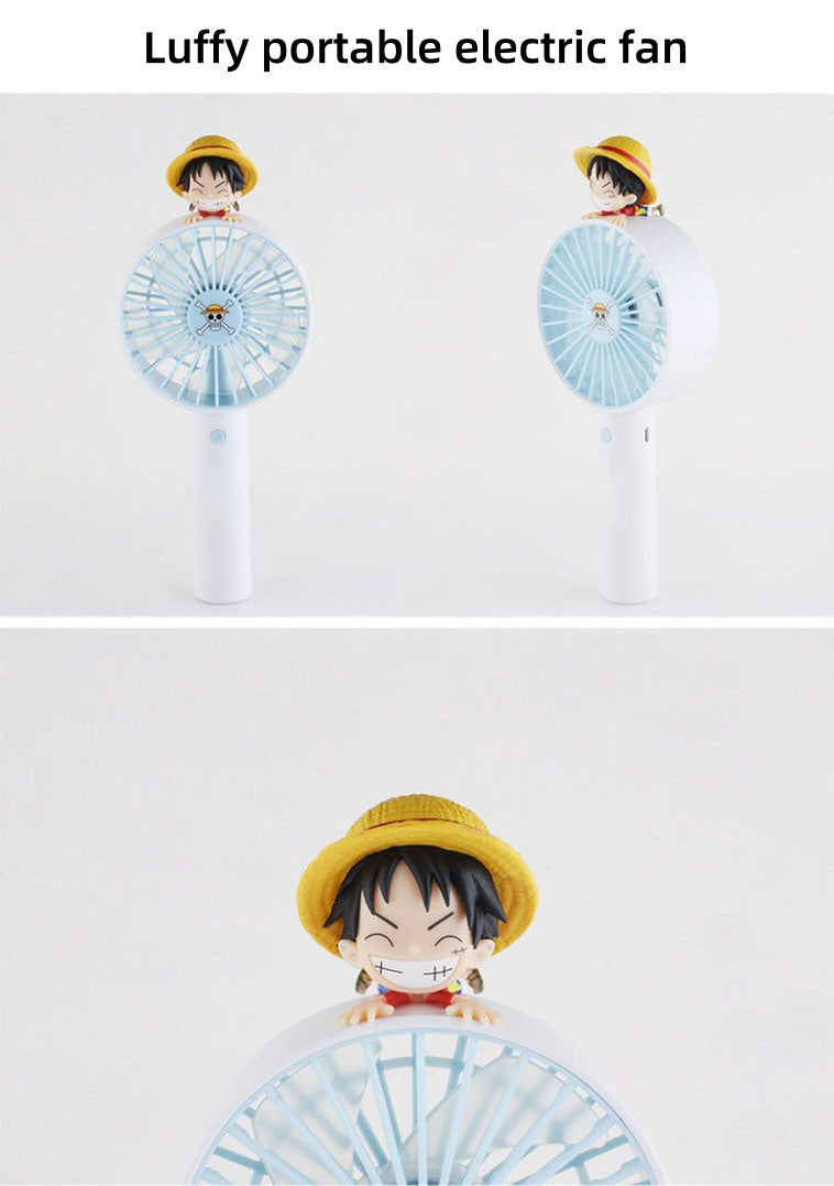 مروحة Luffy المحمولة الرائعة استمتع بالنسيم في أي وقت وفي أي مكان!