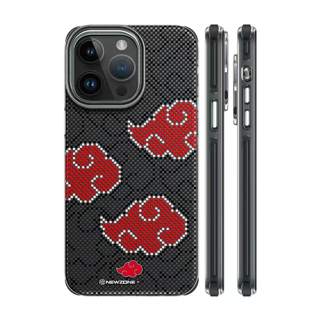 Itachi/Sasuke/Kakashi silikonové pouzdro na iPhone odolné proti nárazu