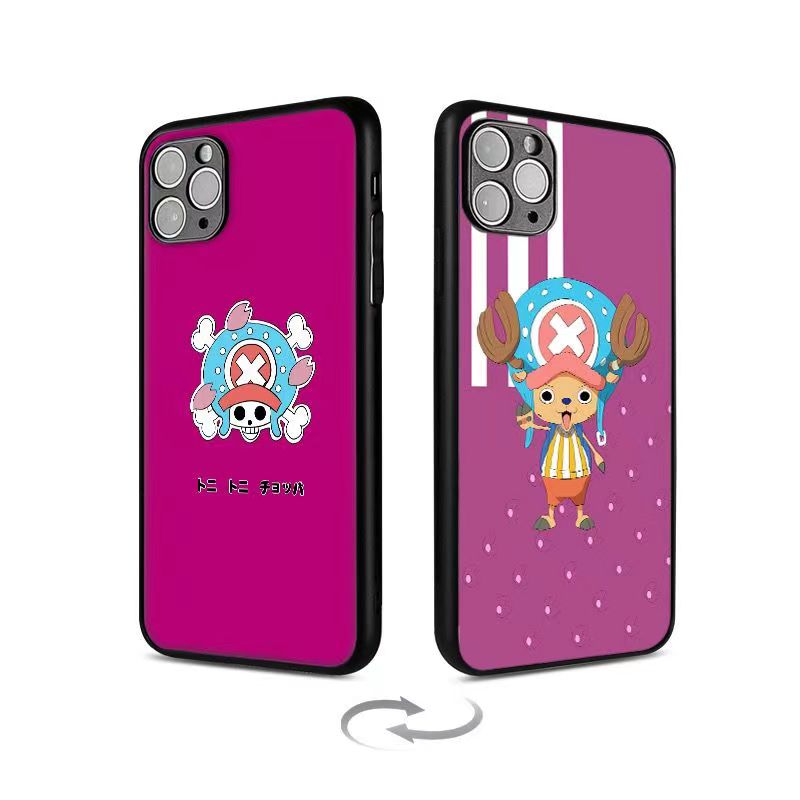Luffy/Zoro/Ace 3D varianta iPhone silikonové pouzdro na telefon odolné proti nárazu