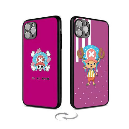 Luffy/Zoro/Ace 3D varianta iPhone silikonové pouzdro na telefon odolné proti nárazu