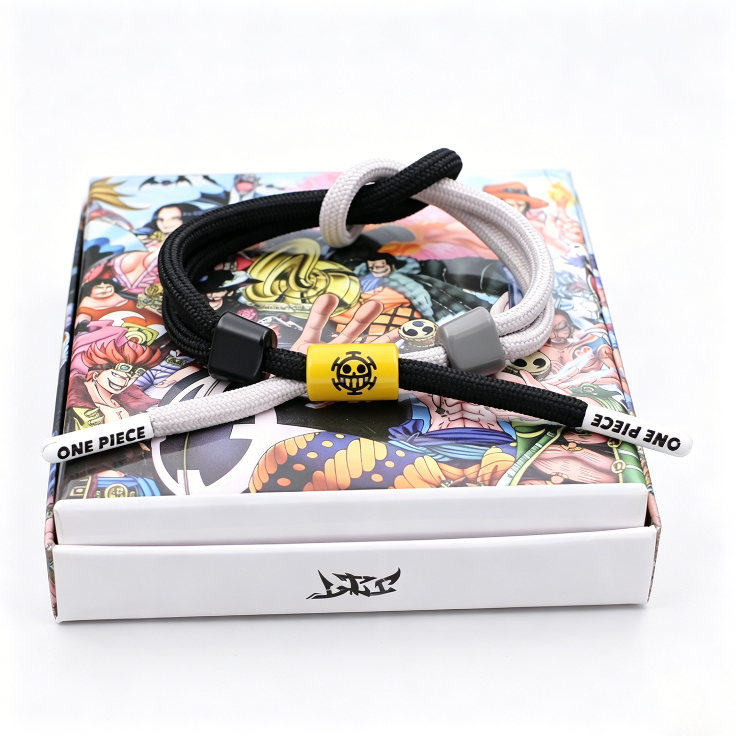 One Piece Anime Braided Bracelet - Adjustable Themed Rope Wristband for Fans