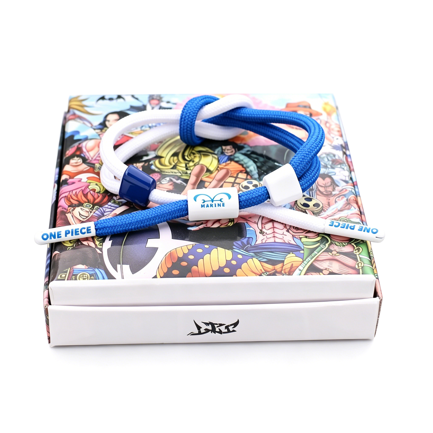 One Piece Anime Braided Bracelet - Adjustable Themed Rope Wristband for Fans