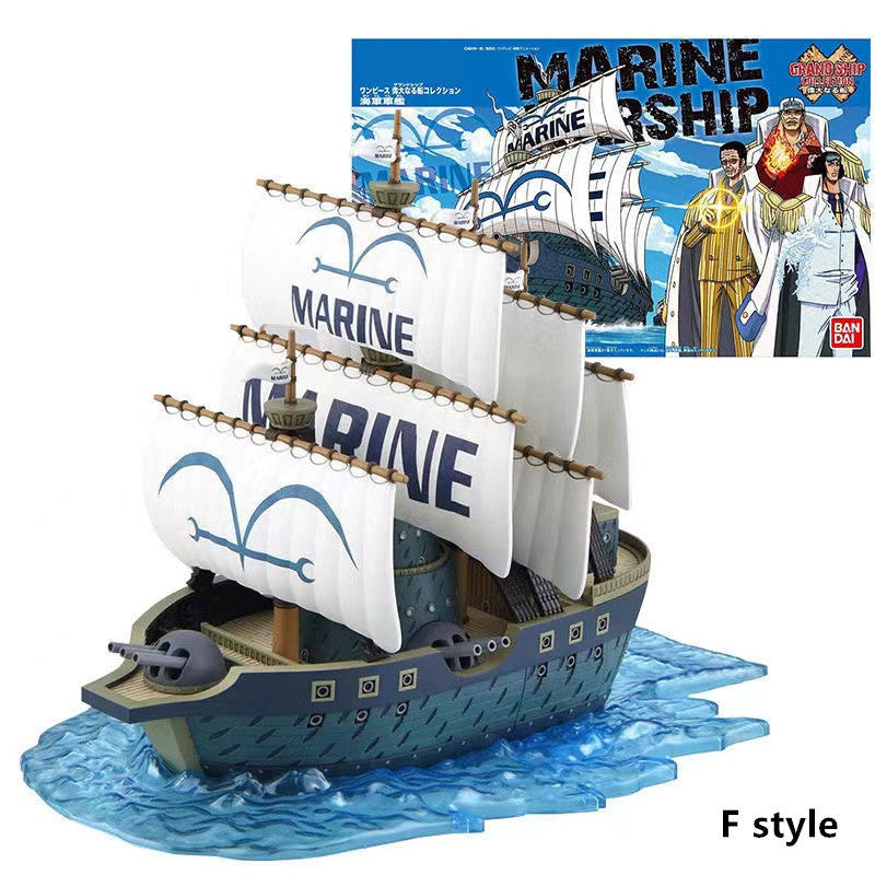 Model montáže lodi Sunny/Merry Pirate