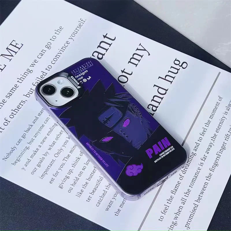 Sasuke/Uzumaki Apple nádherné silikonové antikolizní pouzdro Trend Silicone