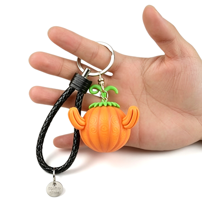 Llavero de fruta del diablo Luffy de una pieza, llavero anime Gomu Gomu No Mi