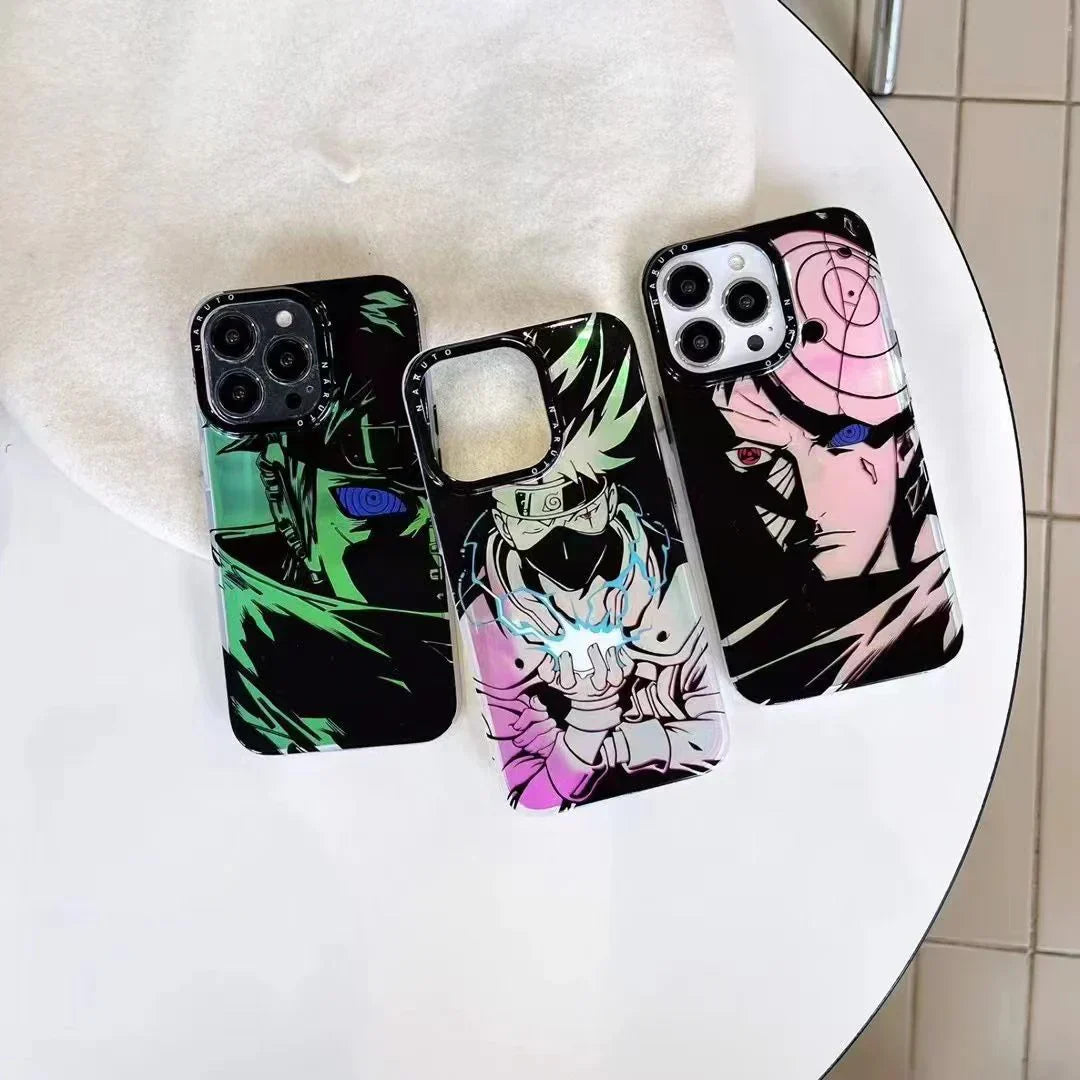 Pain/Kakashi/Obito Silikonové antikolizní pouzdro značky Apple