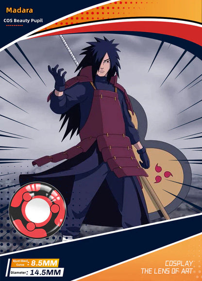 Sasuke/Itachi/Kakashi/Madara Sharingan cool cosplay dekoration Skønhed pupil Øjne