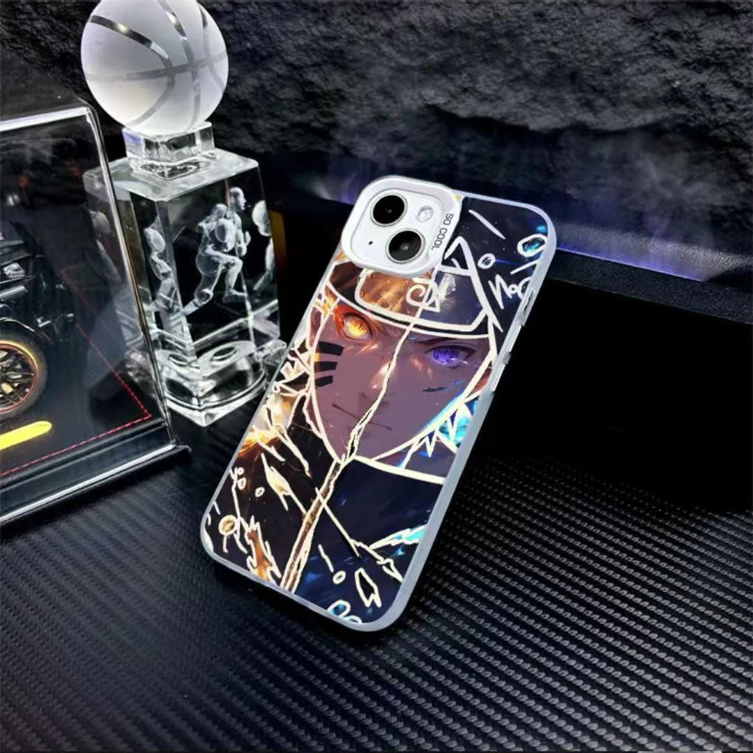 Uchiha Sasuke iPhone silikonové pouzdro na telefon odolné proti nárazu