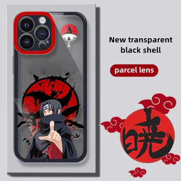 Silikonový nárazuvzdorný kryt na telefon s Itachi/Gaarou pro Android (11. až 17. generace Pro Max)