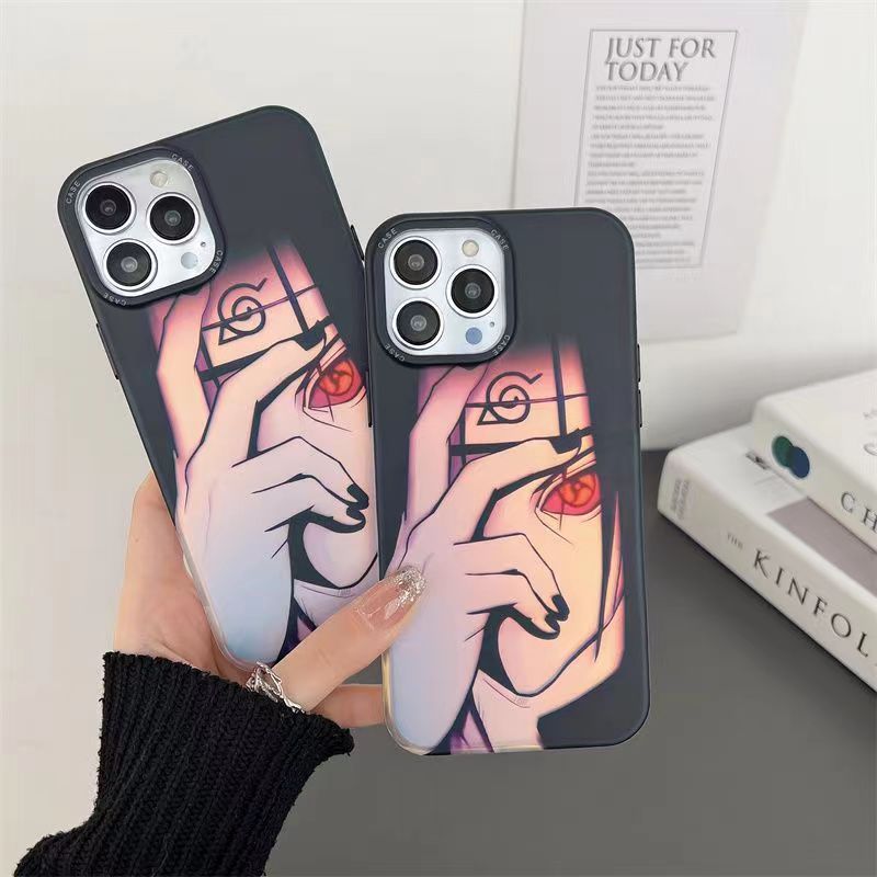 Uchiha Itachi iPhone silikone stødsikkert telefoncover