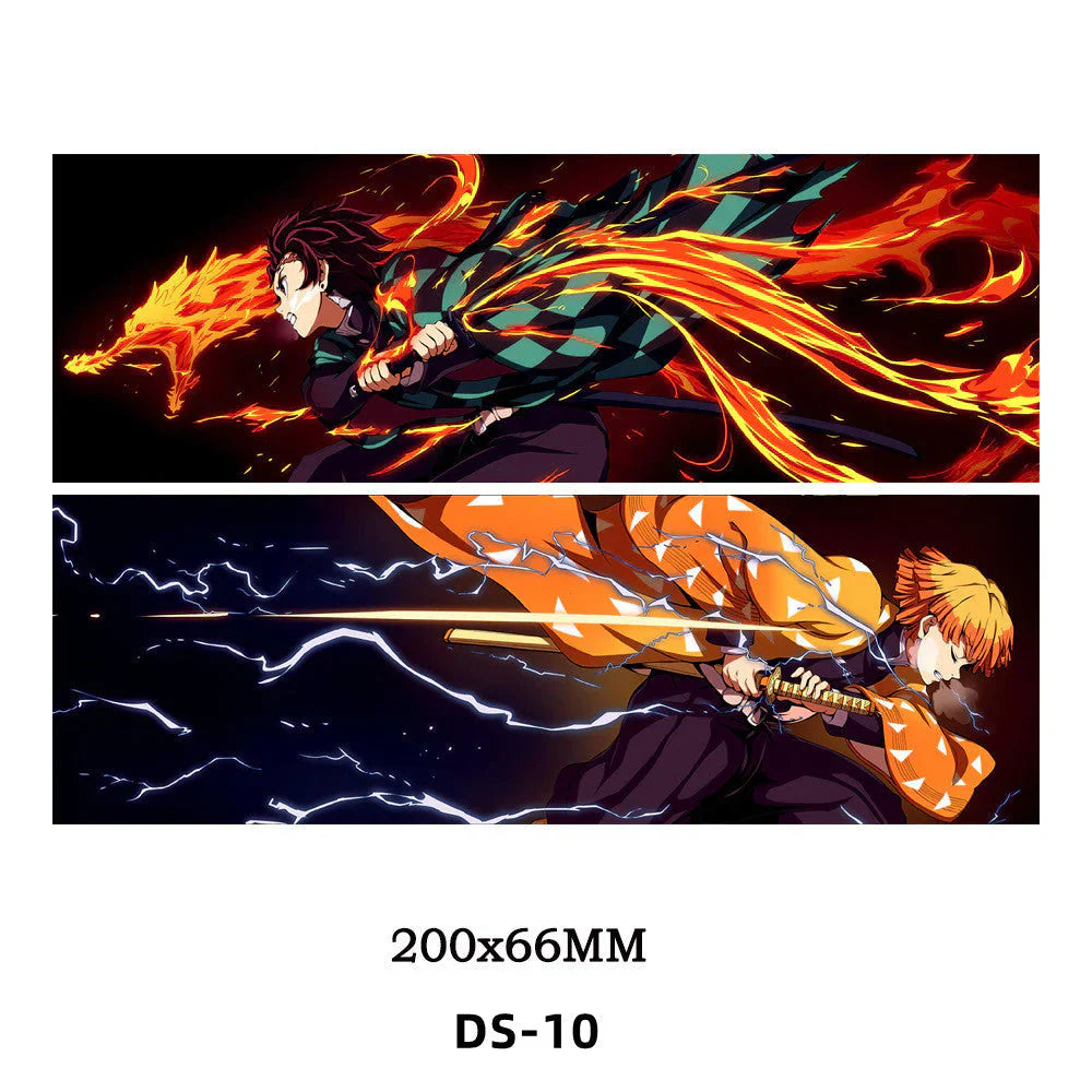 Tanjirou/Nezuko/Zenitsuuu/Inosuke attendent une variété de rôles autocollants d'expression de variation 3D