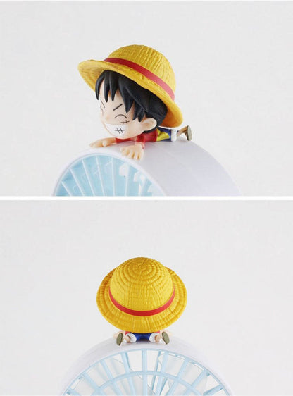 مروحة Luffy المحمولة الرائعة استمتع بالنسيم في أي وقت وفي أي مكان!