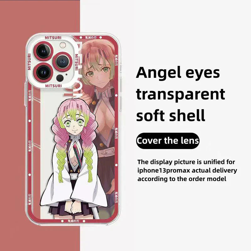 Tanjirou/Nezuko iPhone, Android pouzdro na telefon Apple Refined Trend silikonové antikolizní pouzdro na telefon