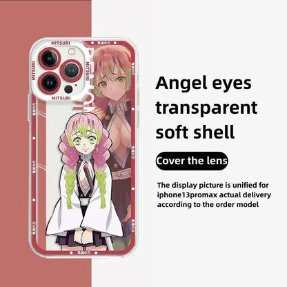 Tanjirou/Nezuko iPhone, Android pouzdro na telefon Apple Refined Trend silikonové antikolizní pouzdro na telefon