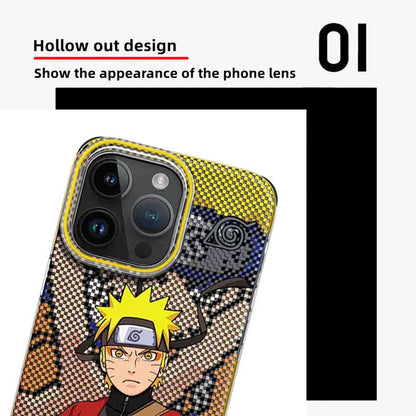 Itachi/Sasuke/Kakashi silikonové pouzdro na iPhone odolné proti nárazu