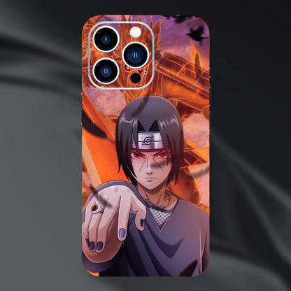 Itachi/Jiraiya/Kakashi iPhone Vynikající fólie na zadní stranu telefonu, personalizovaný vzor, ​​HD ochrana