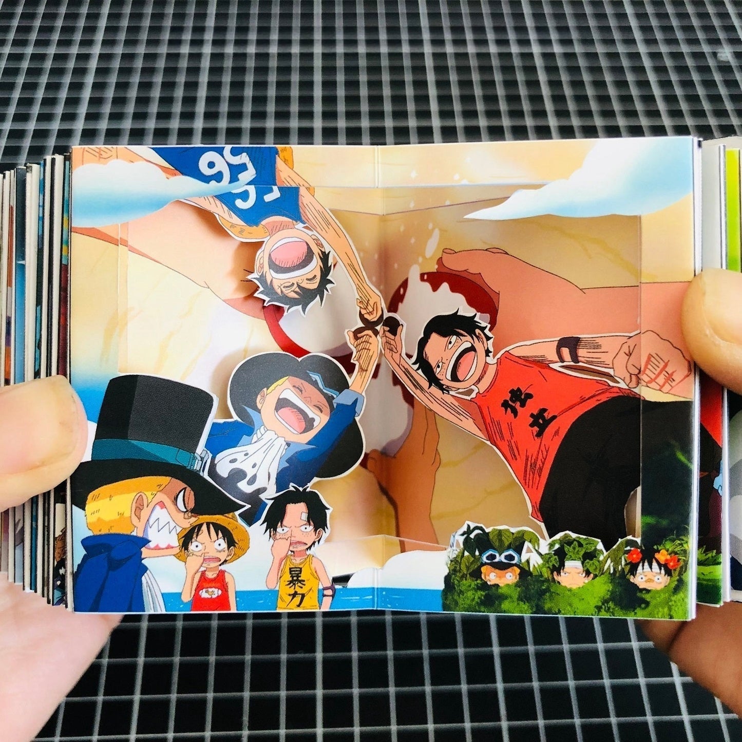 Luffy/Zoro/Chopper Trojrozměrné komiksy