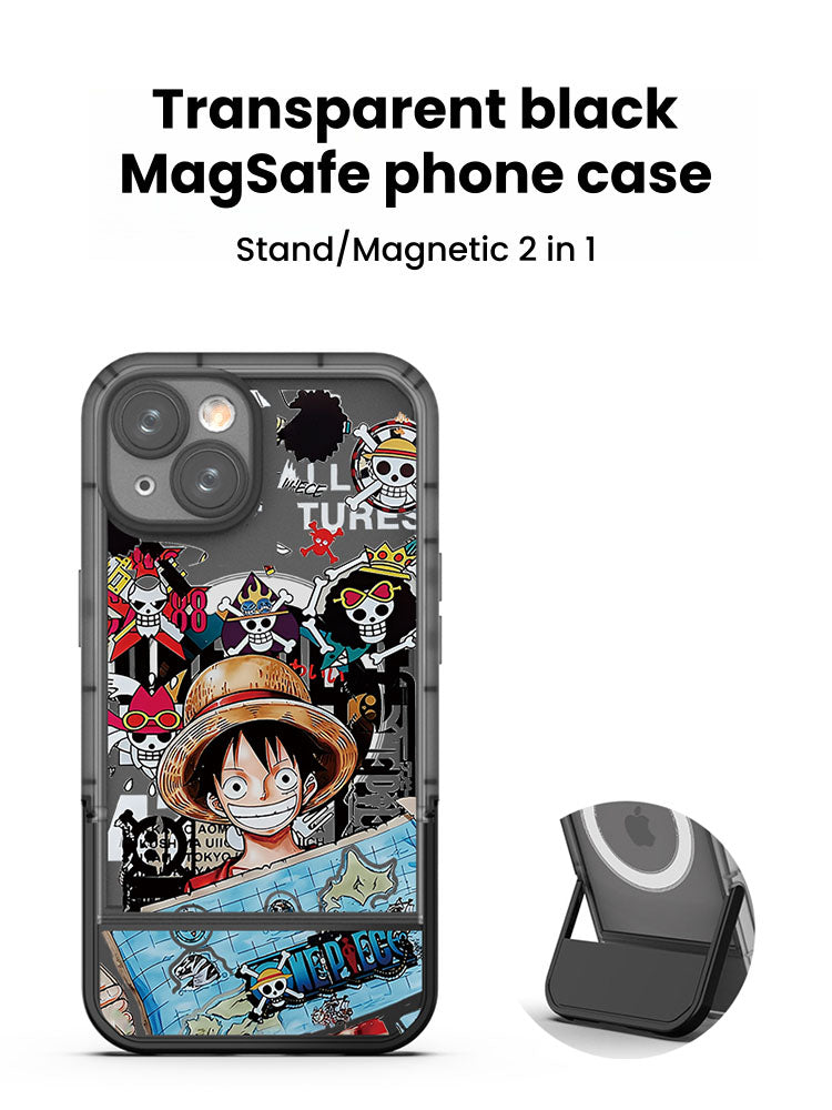 Coque de téléphone en silicone résistante aux chocs pour iPhone NIka Luffy