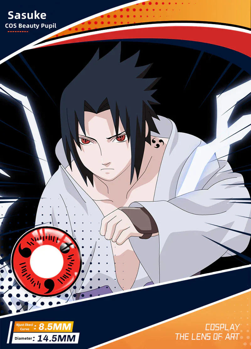 Sasuke/Itachi/Kakashi/Madara Sharingan cool cosplay dekoration Skønhed pupil Øjne