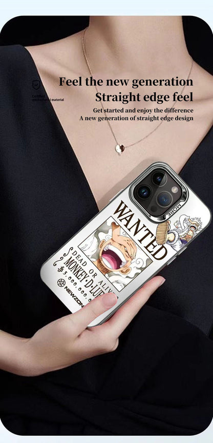 Luffy/Zoro silikonové pouzdro na iPhone odolné proti nárazu