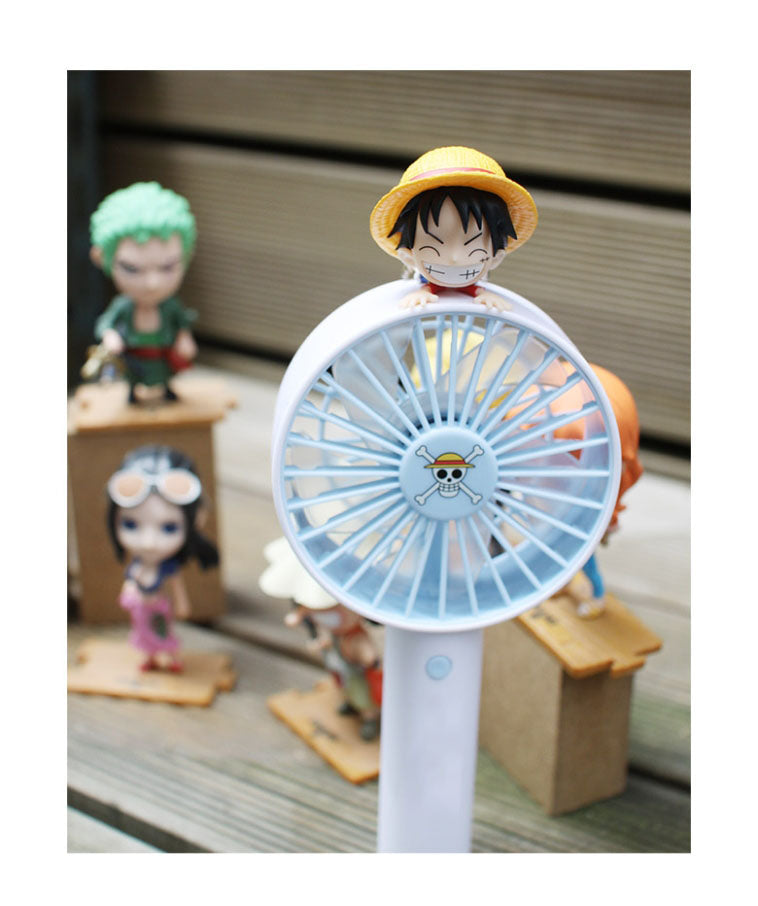مروحة Luffy المحمولة الرائعة استمتع بالنسيم في أي وقت وفي أي مكان!