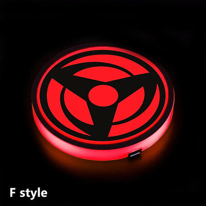 Inteligentní snímací tácky Sharingan Car 7 měnící barvy