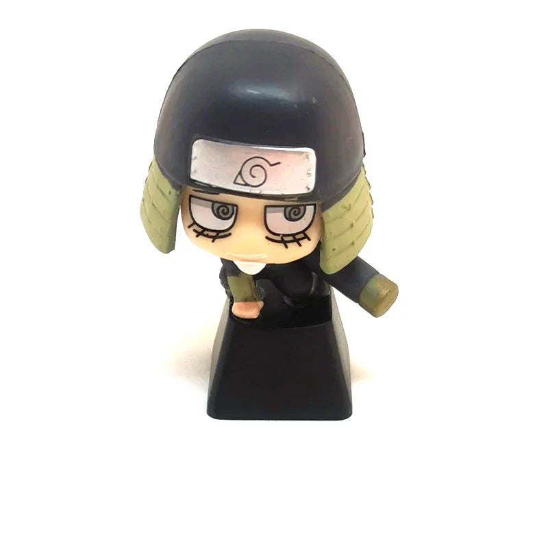 Kreativní průhledná, roztomilá mechanická krytka klávesnice Kakashi/Sasuke
