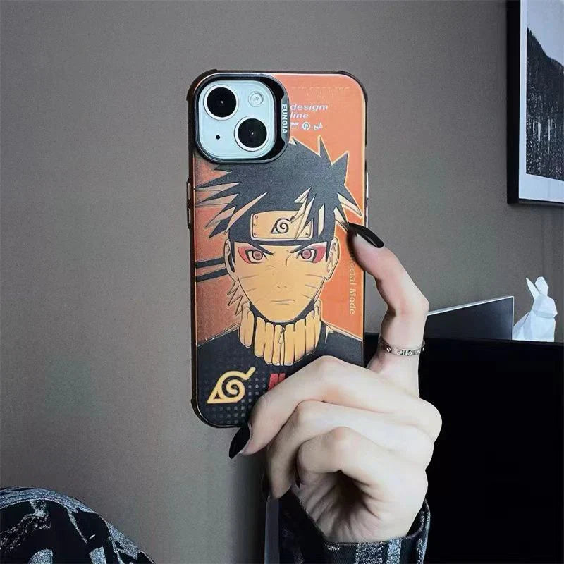 Sasuke/Uzumaki Apple nádherné silikonové antikolizní pouzdro Trend Silicone
