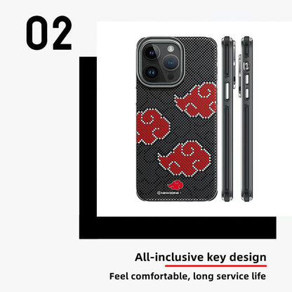 Itachi/Sasuke/Kakashi silikonové pouzdro na iPhone odolné proti nárazu