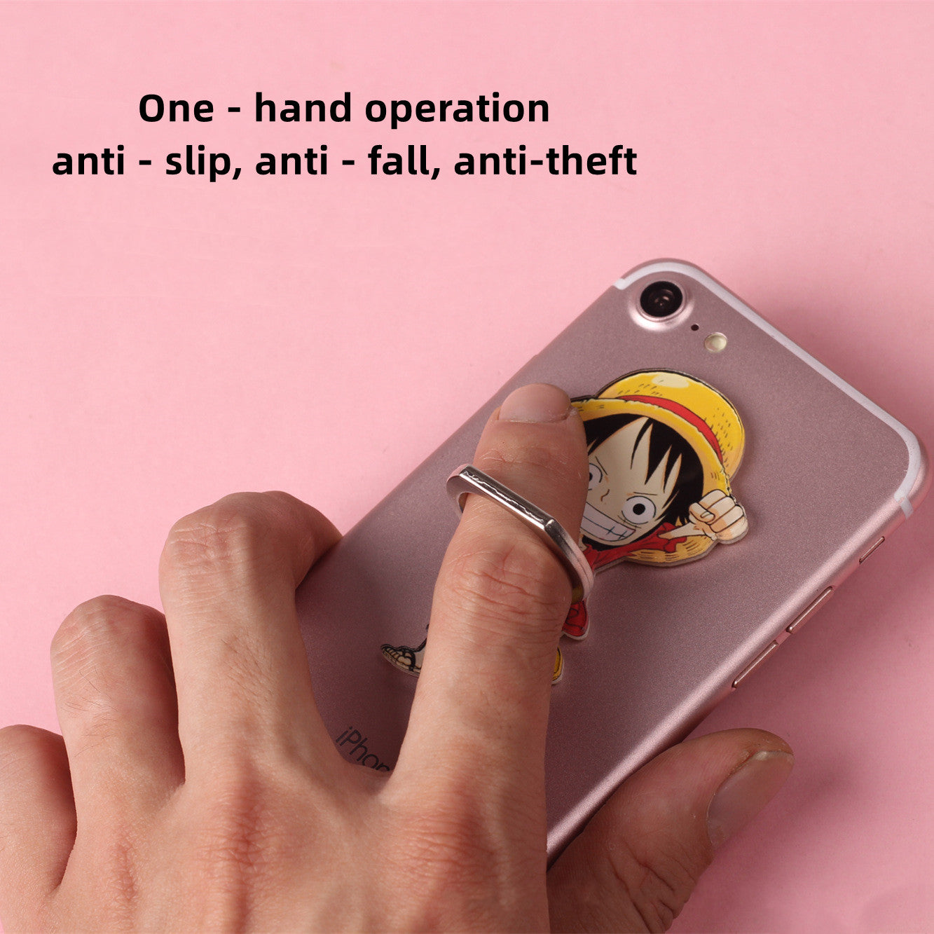 Držák nálepky na mobilní telefon Luffy/Sanji/Chopper