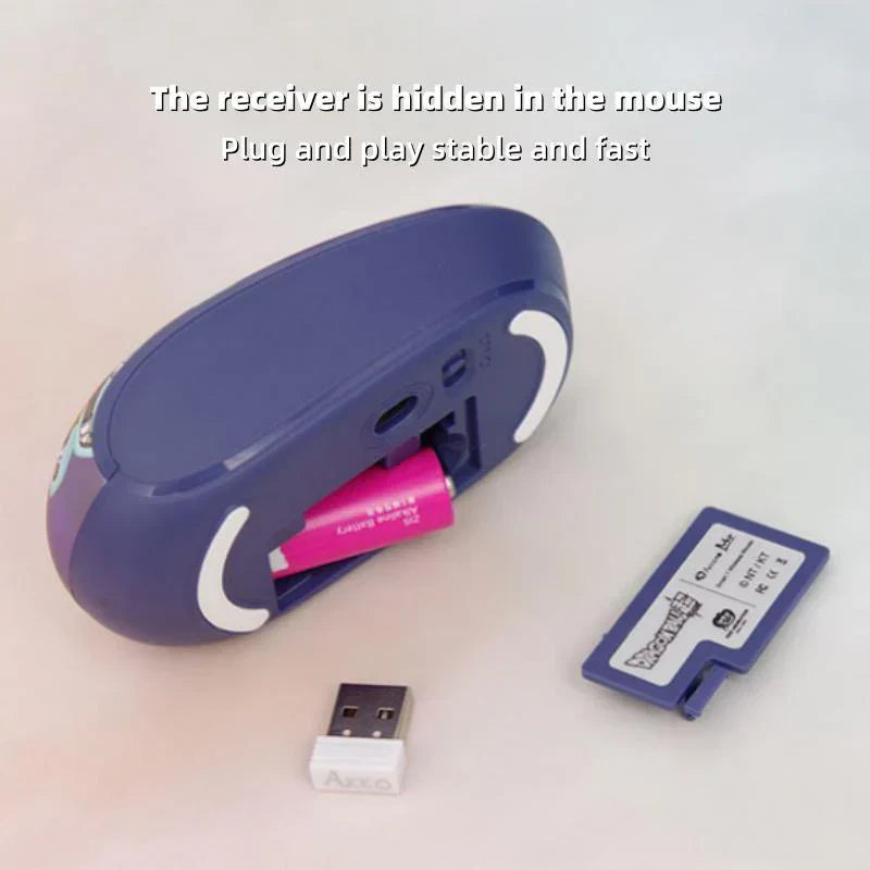 Souris sans fil Son Goku/Frieza/Whis/Beerus 2.4G pour jeux de bureau