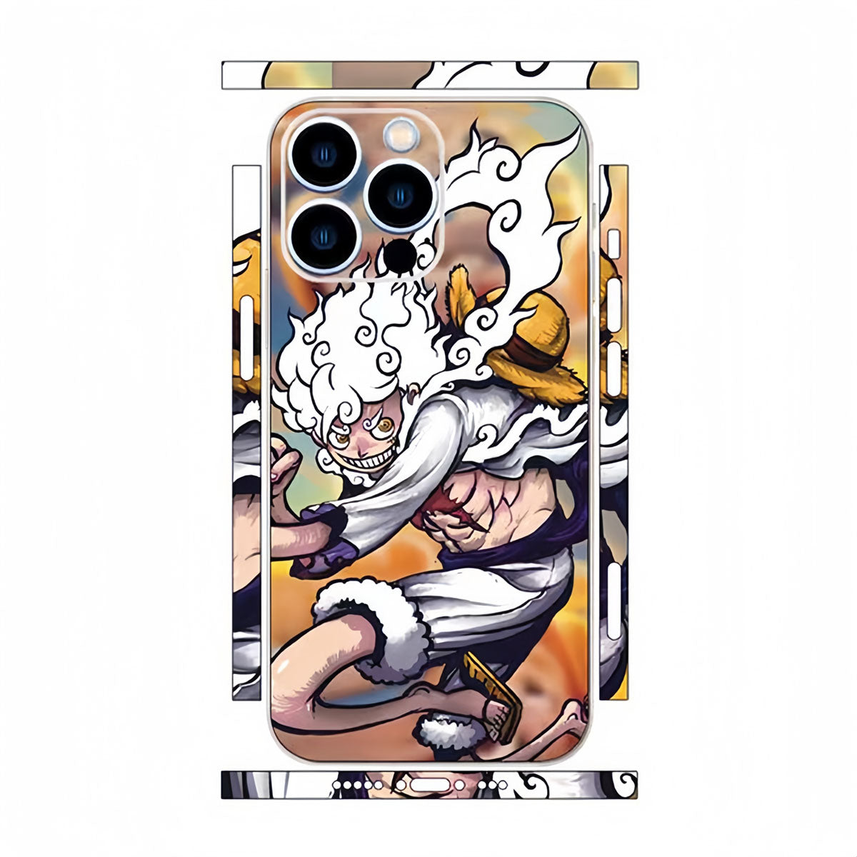 Luffy iPhone cell phone back film beautiful pattern sticker