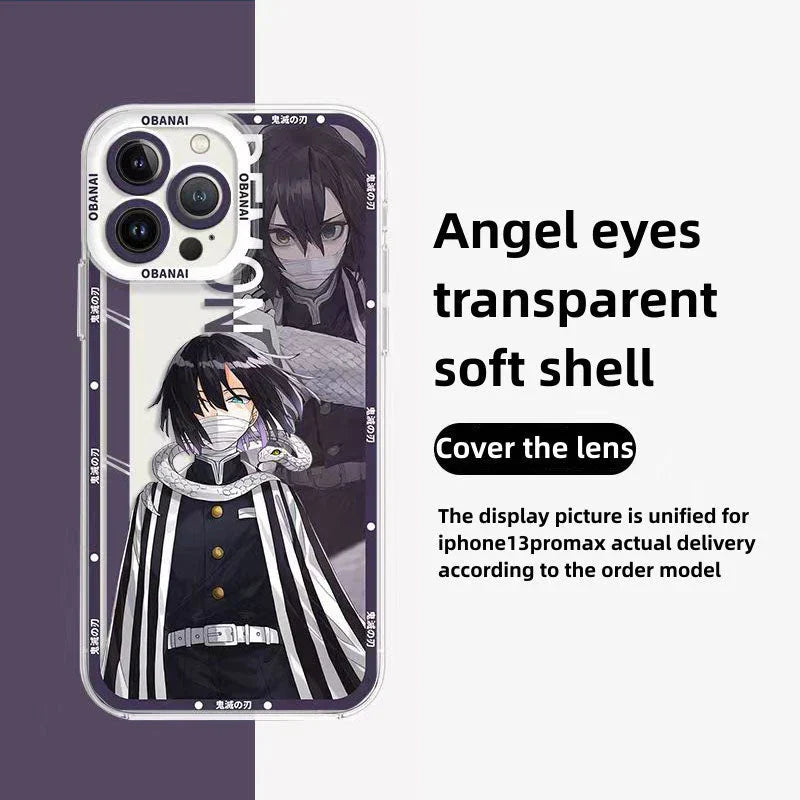 Tanjirou/Nezuko iPhone, Android pouzdro na telefon Apple Refined Trend silikonové antikolizní pouzdro na telefon