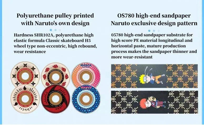 Boruto/Sarada Skateboard Profesionální skateboard Skateboard s vynikajícím vzorem